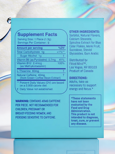 Fitted Mind™ Focus & Clarity Gum